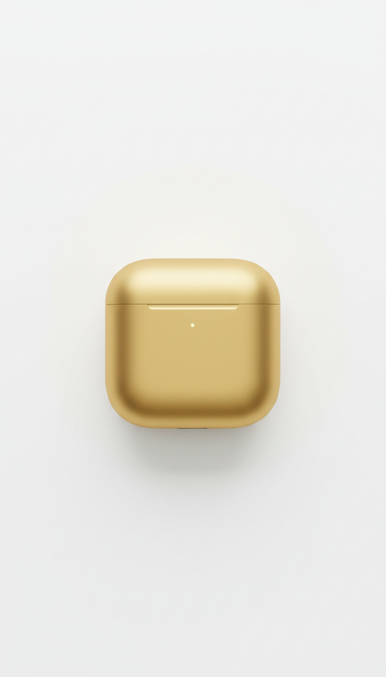 Urban Gold wireless earbuds case